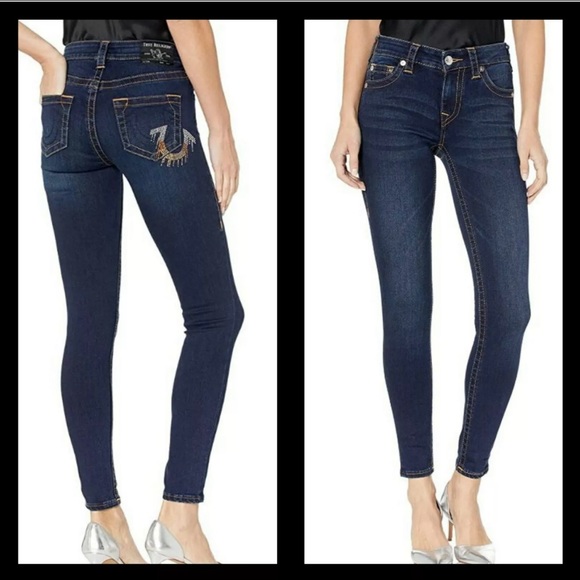 NWT True Religion Jennie Curvy Skinny Jeans💋